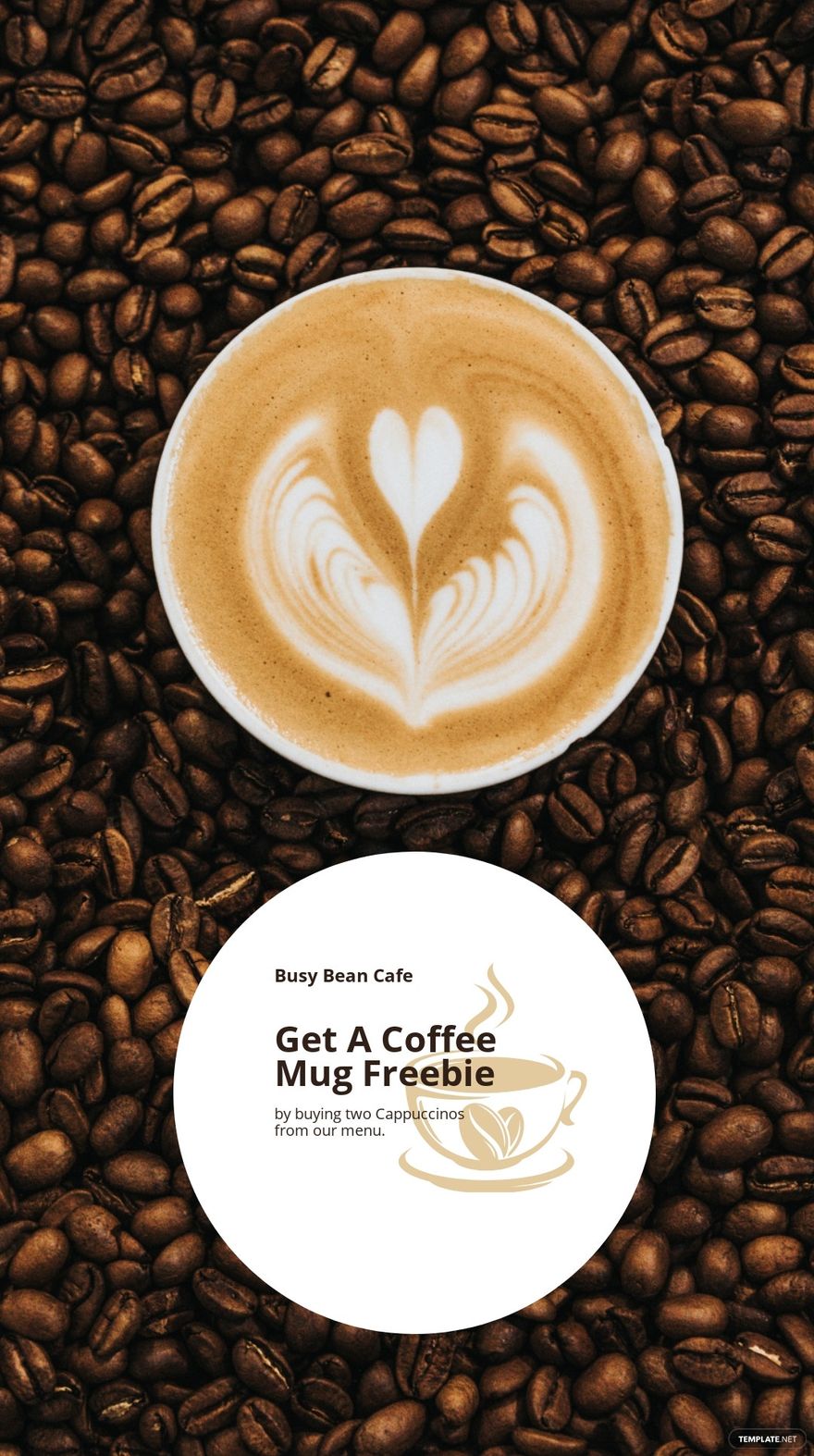 Coffee Shop Promotion Instagram Story Template