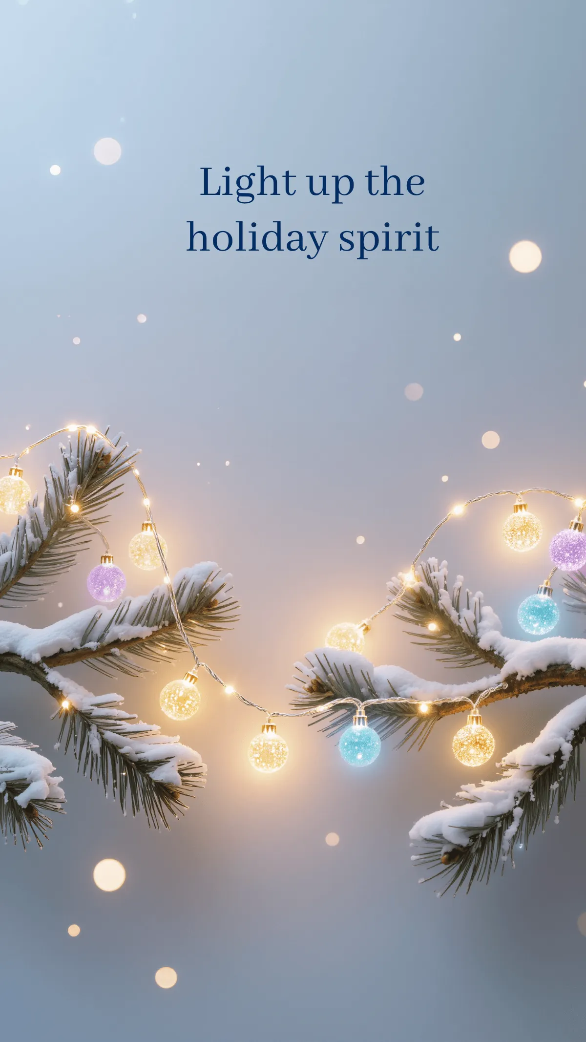 Bright Christmas Lights Wallpaper Template Bright Christmas Lights Wallpaper Template