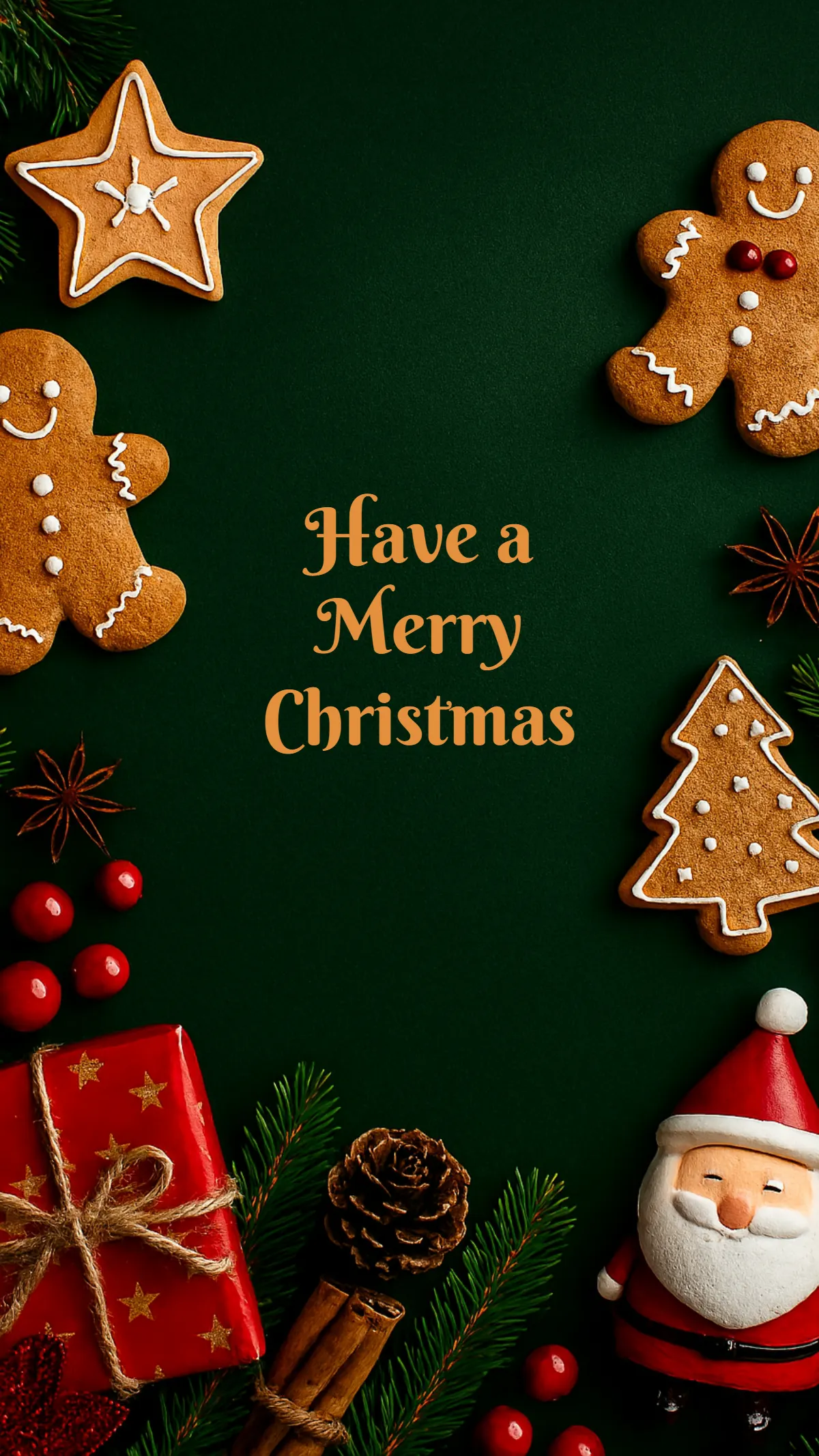 Cute Gingerbread Wallpaper Template Cute Gingerbread Wallpaper Template