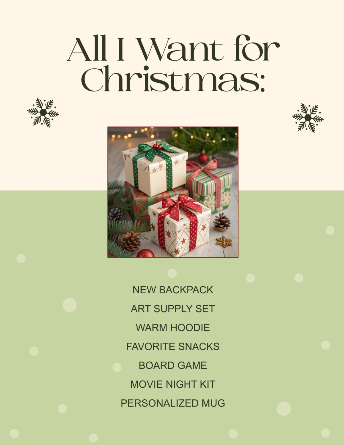 Free Christmas Wish List Template to Edit Online Free Christmas Wish List Template to Edit Online