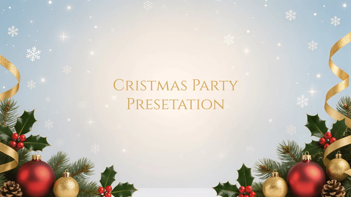 Christmas Powerpoint Background Template Christmas Powerpoint Background Template