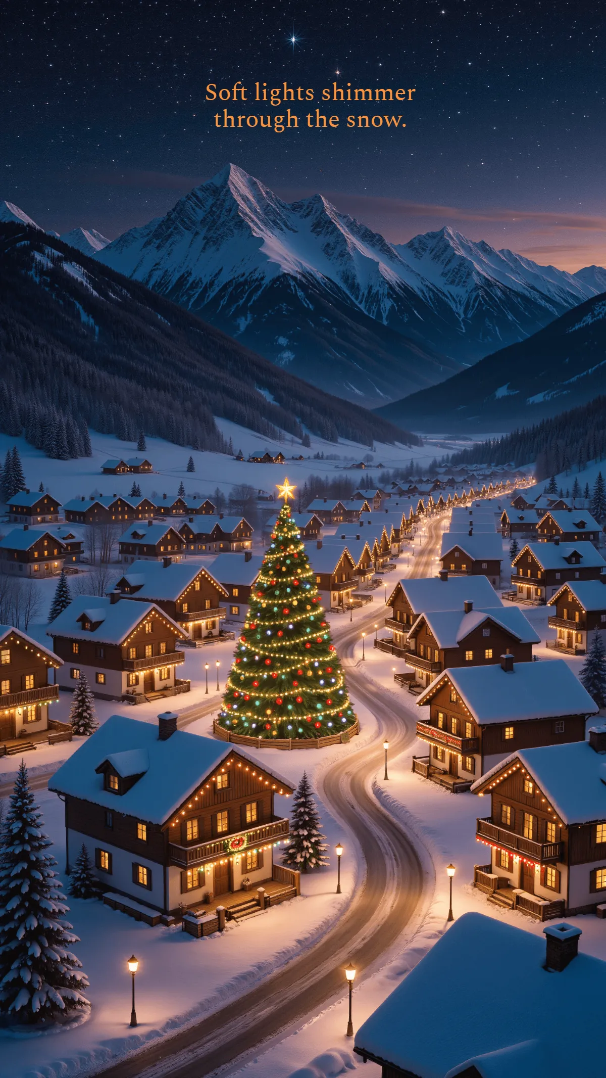 Free Modern Festive Wallpaper Template to Edit Online