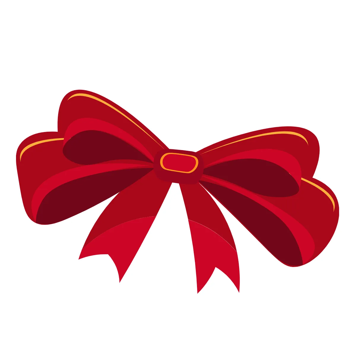 Free Christmas Bow Design Clipart Template to Edit Online