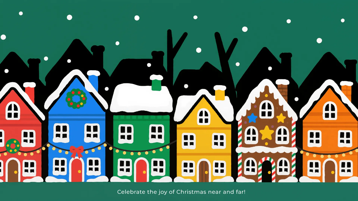 Free Christmas Theme Background Template to Edit Online