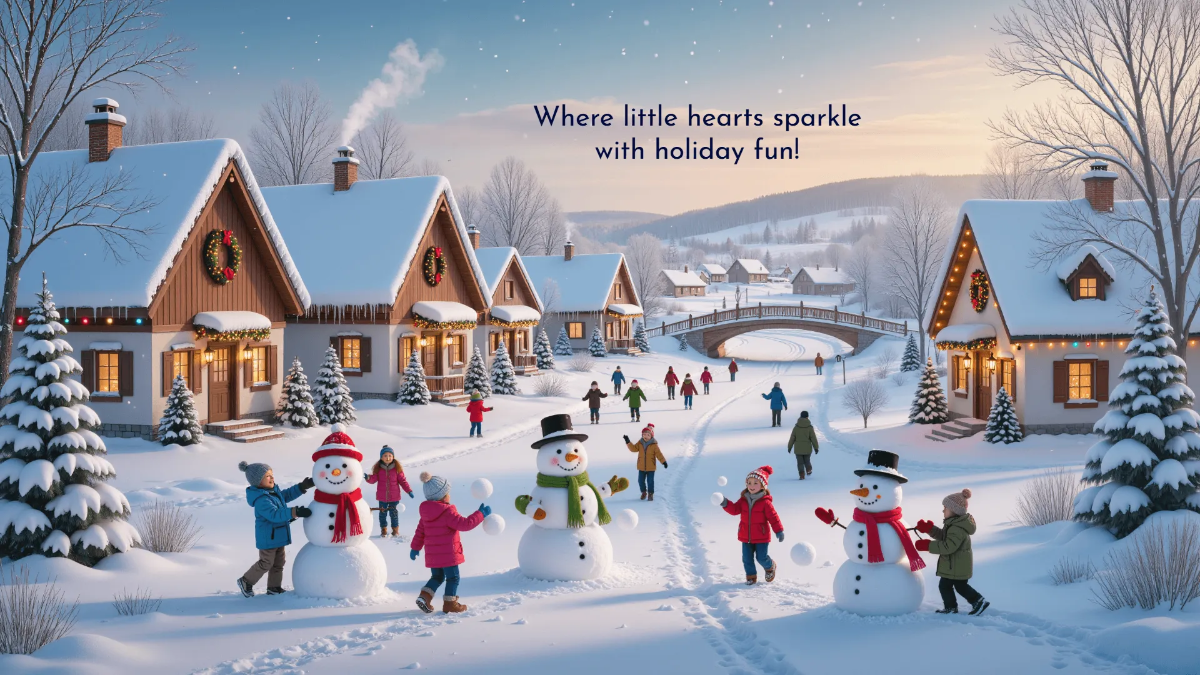 Free Children's Christmas Background Template to Edit Online