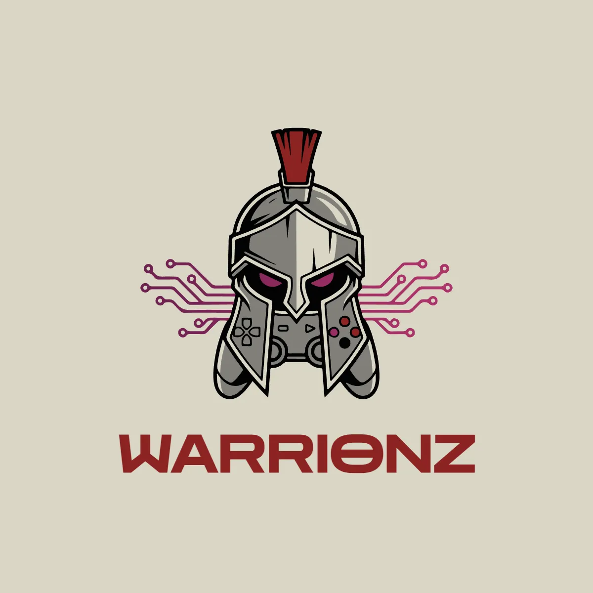 Free Warrior Gaming Logo Template to Edit Online