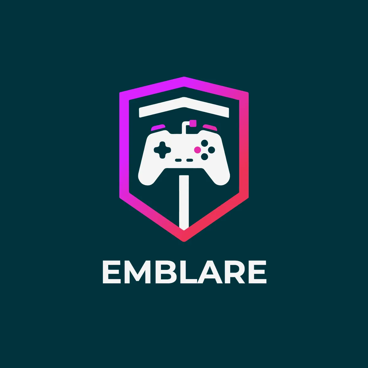 Free Emblem Gaming Logo to Edit Online