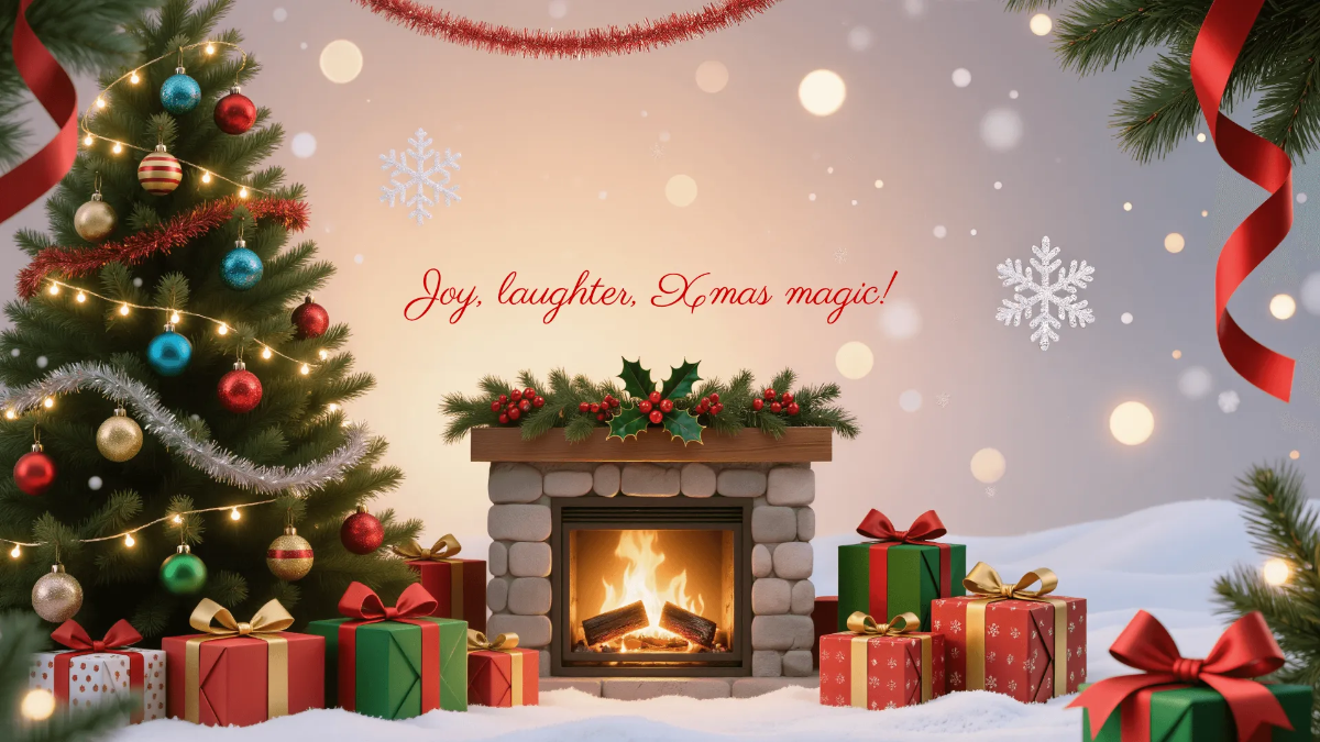 Xmas Background Template