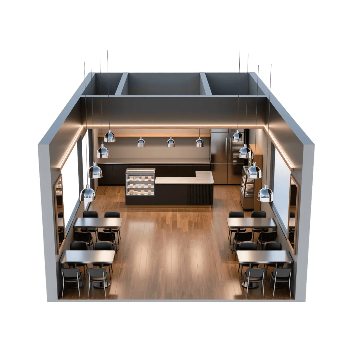 Free 3D cafe / shop interior to Edit Online Free 3D cafe / shop interior to Edit Online