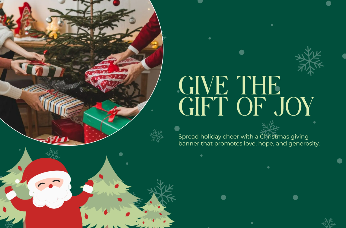 Free Christmas Giving Banner Template to Edit Online