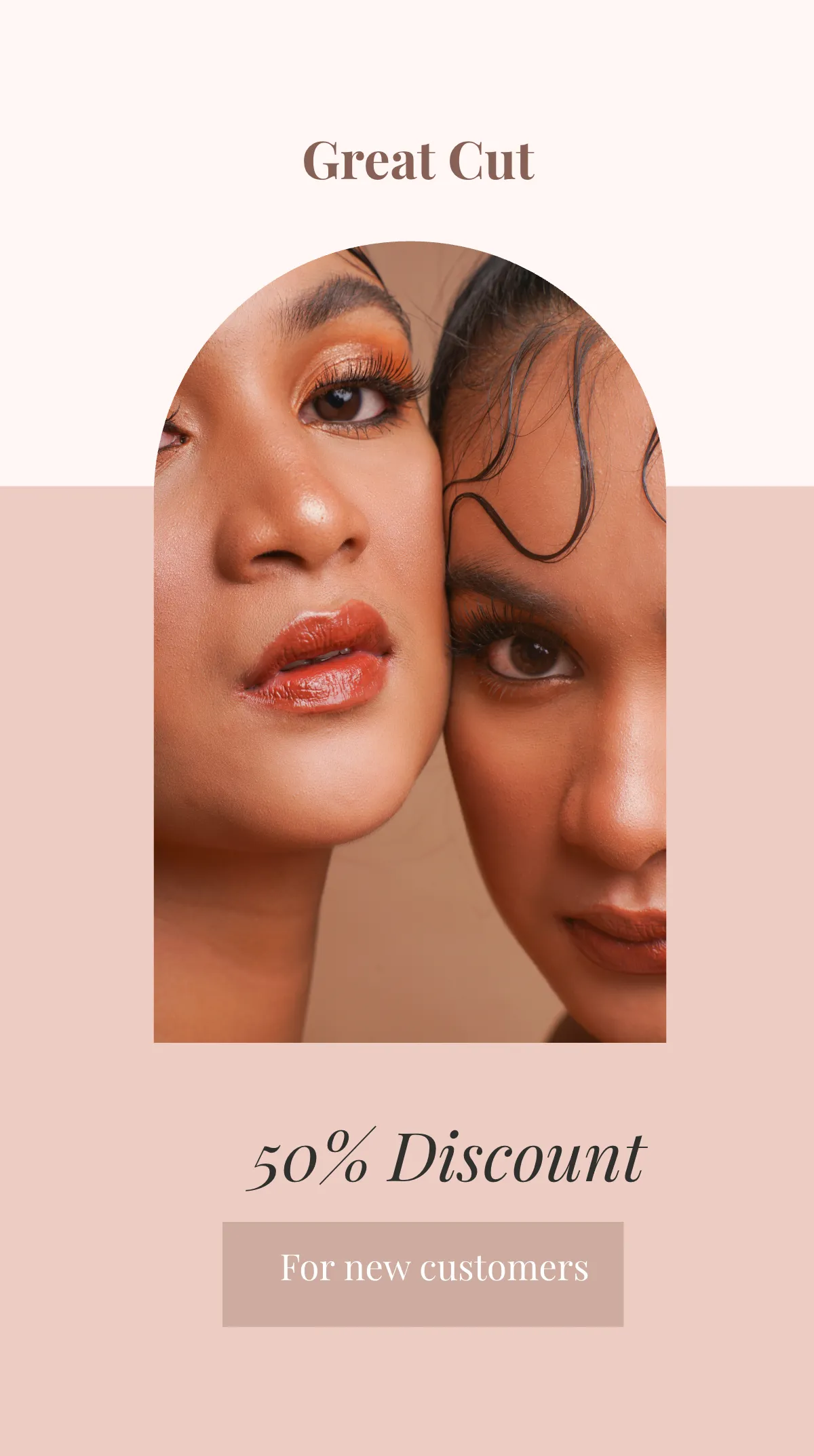 Free Hair Salon Promotion Instagram Story Template to Edit Online