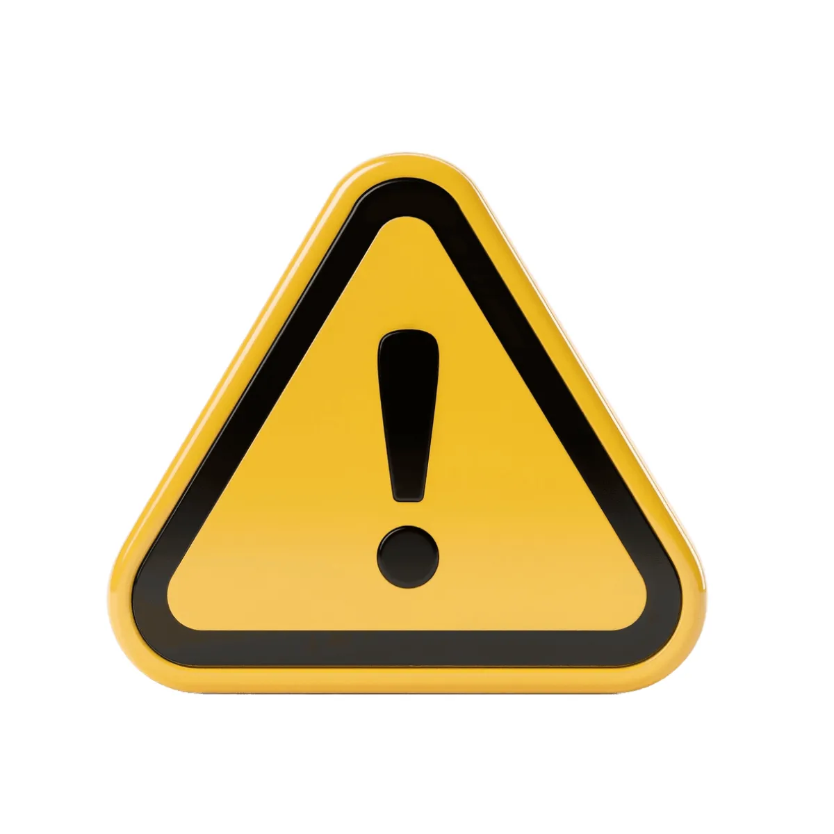 Free 3D Warning Alert Icon to Edit Online