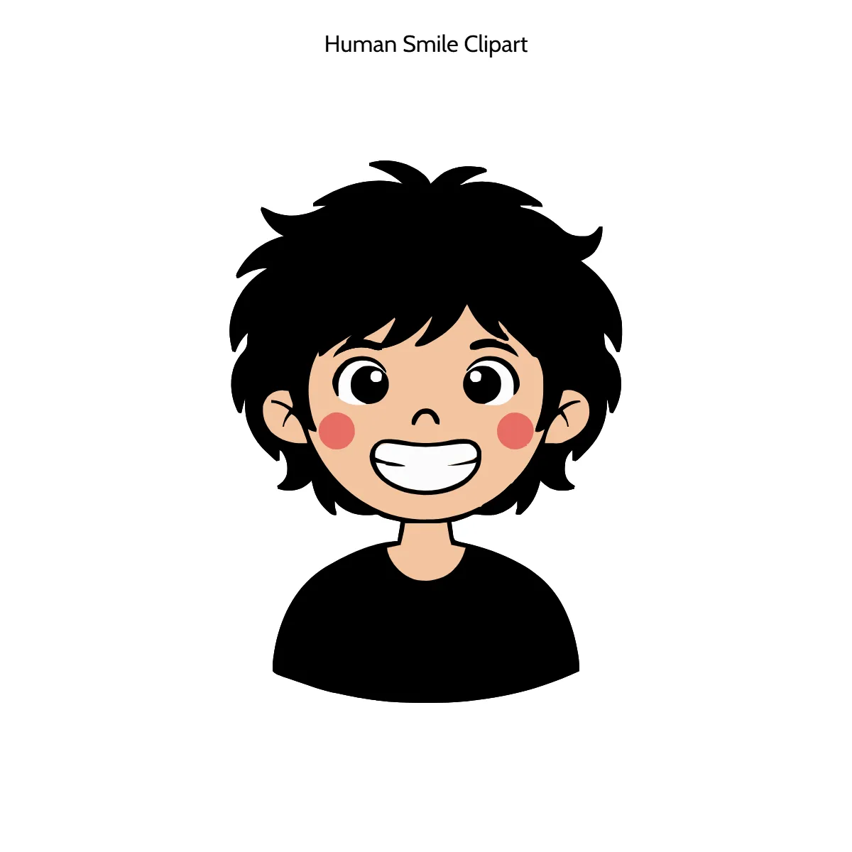 Free Human Smile Clipart Template to Edit Online