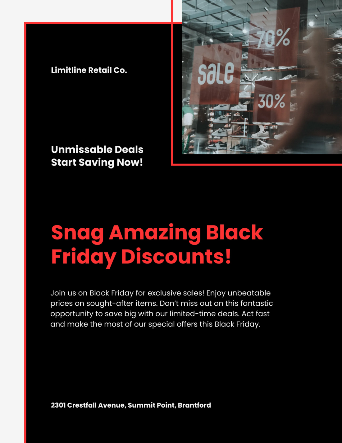 Free Limited Black Friday Flyer Template to Edit Online Free Limited Black Friday Flyer Template to Edit Online