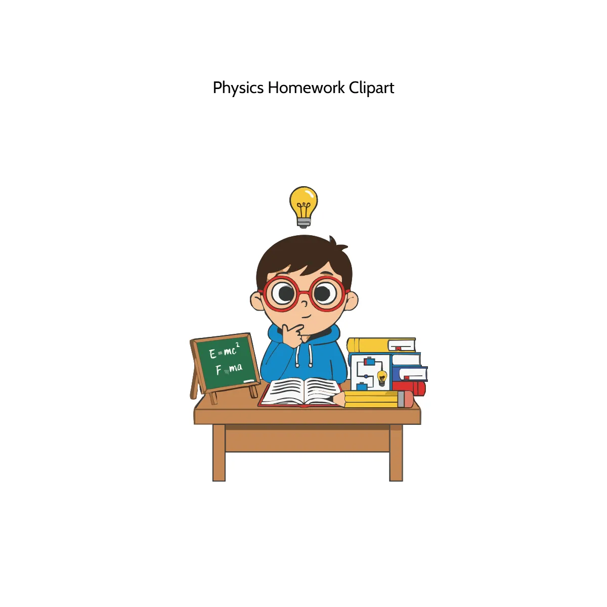 Free Physics Homework Vector Clipart (PNG, SVG) to Edit Online