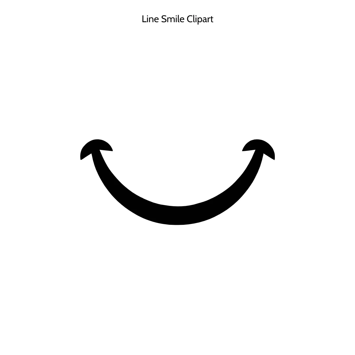 Free Line Smile Clipart Template to Edit Online