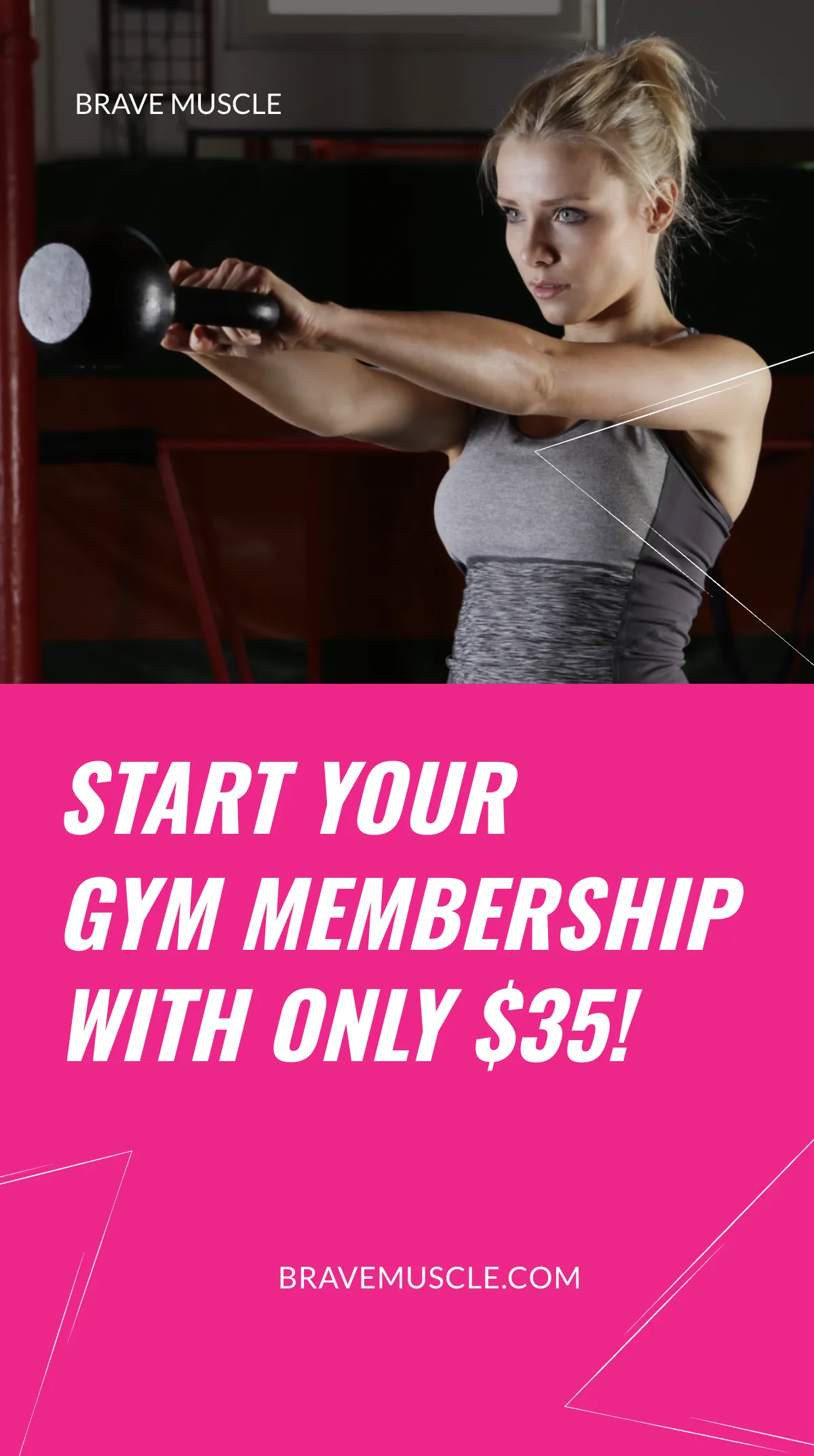 Free Fitness Promotion Instagram Story Template to Edit Online