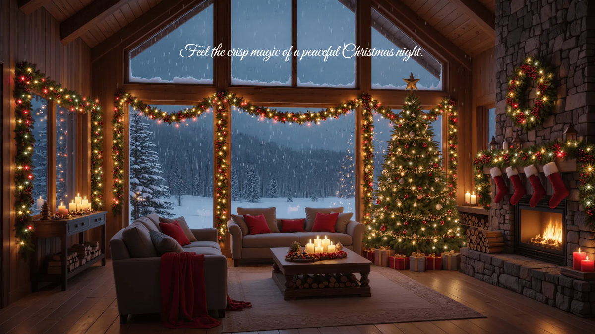 Free Cool Christmas Eve Background Template to Edit Online
