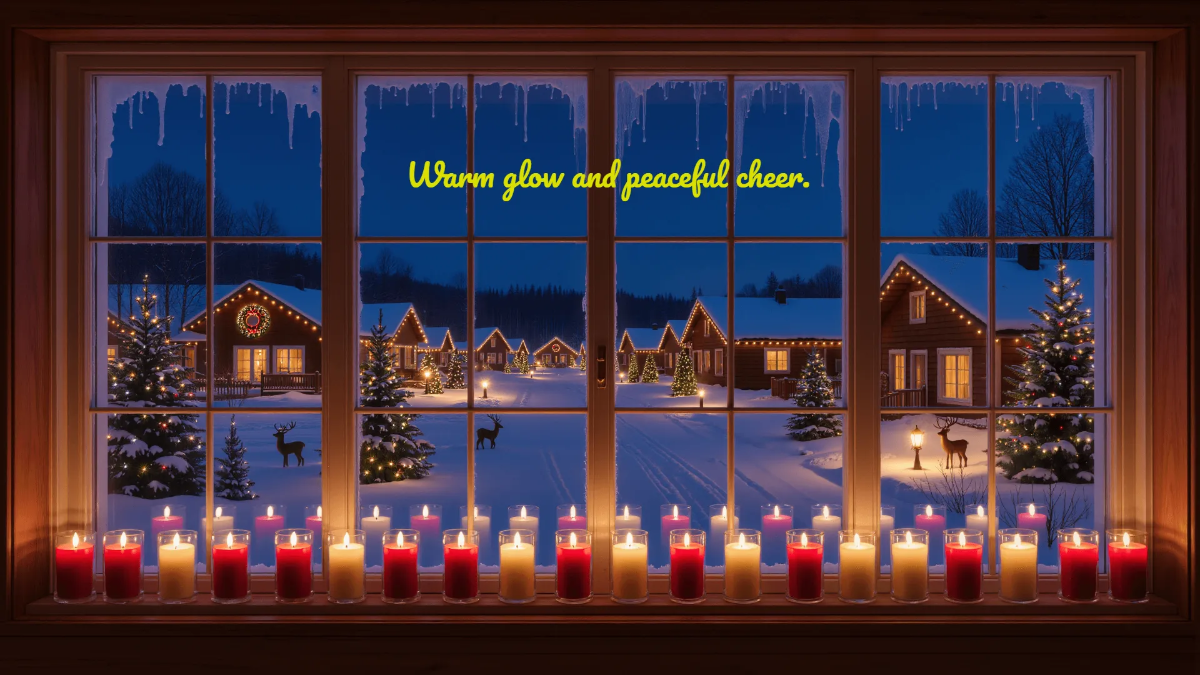 Free Candlelight Christma Eve Background Template to Edit Online Free Candlelight Christma Eve Background Template to Edit Online