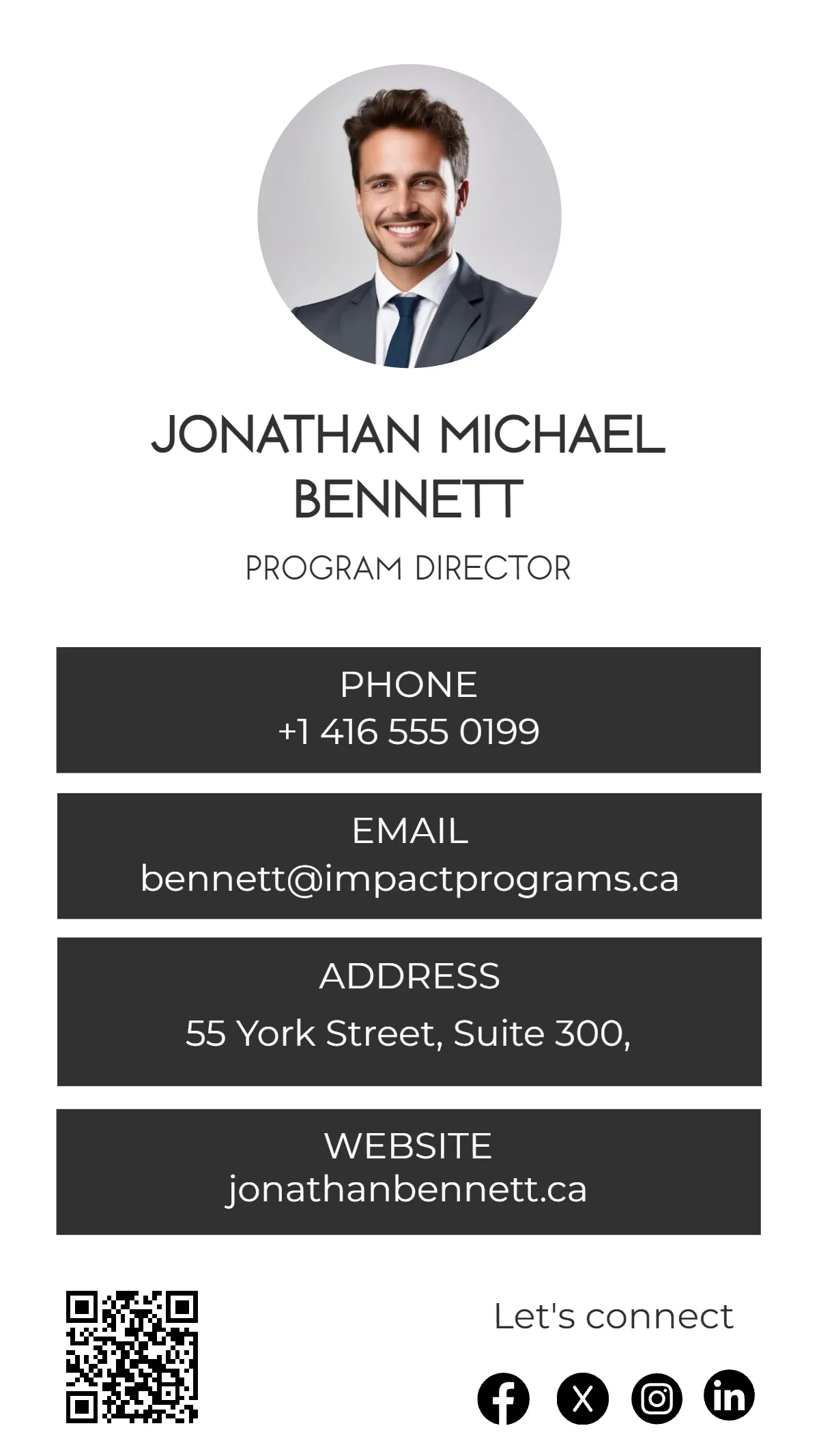 Free Program vCard QR Template to Edit Online