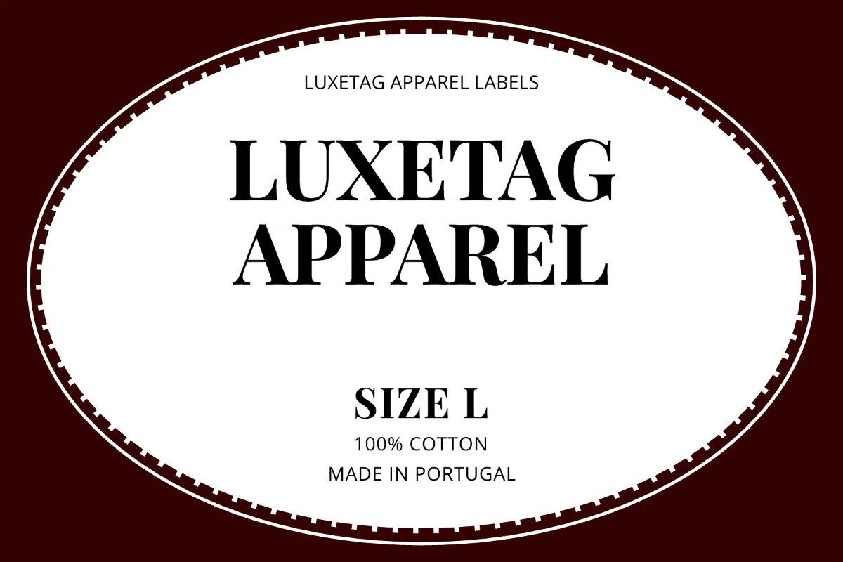 Free Printable Clothing Label Template to Edit Online