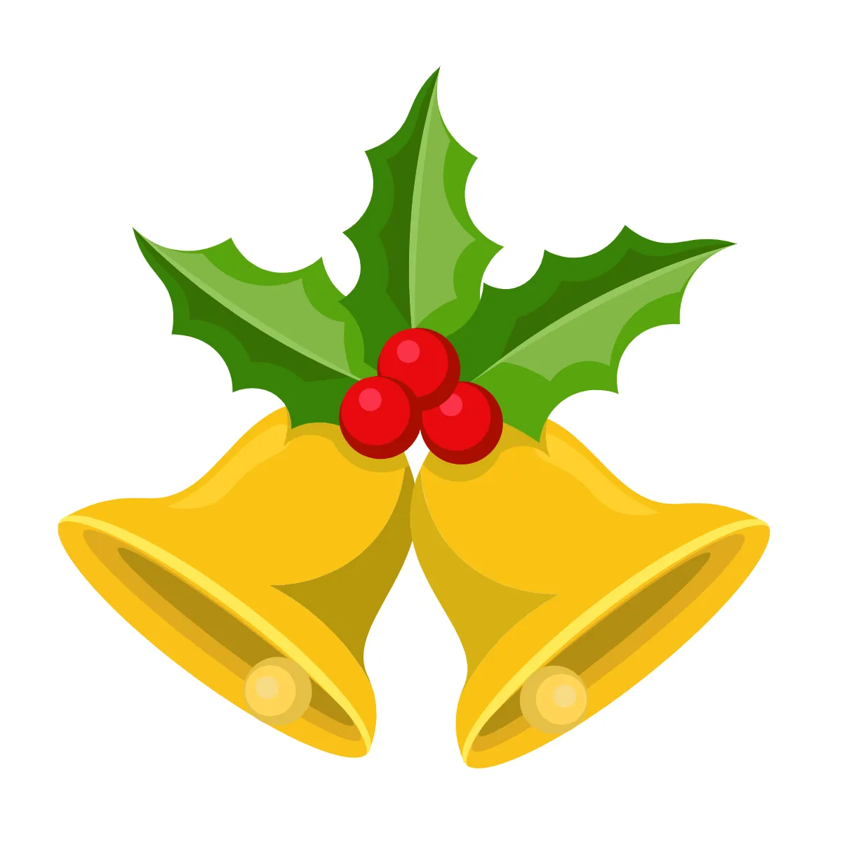 Free Christmas Bells Clipart Template to Edit Online