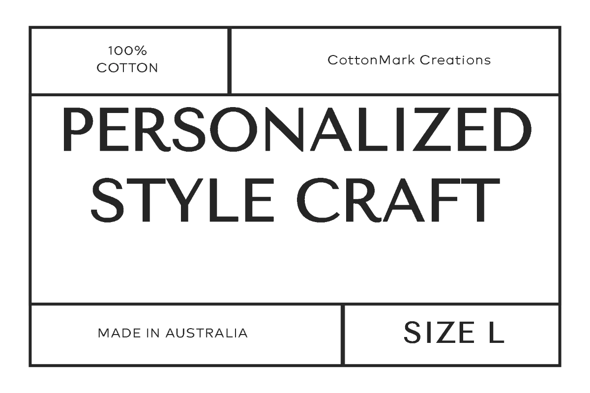 Free Personalized Clothing Label Template to Edit Online