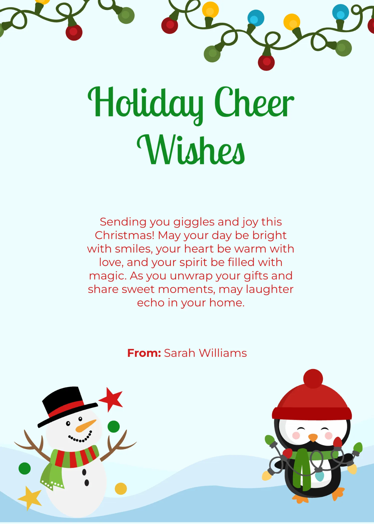Free Kids Christmas Wishes Template to Edit Online Free Kids Christmas Wishes Template to Edit Online