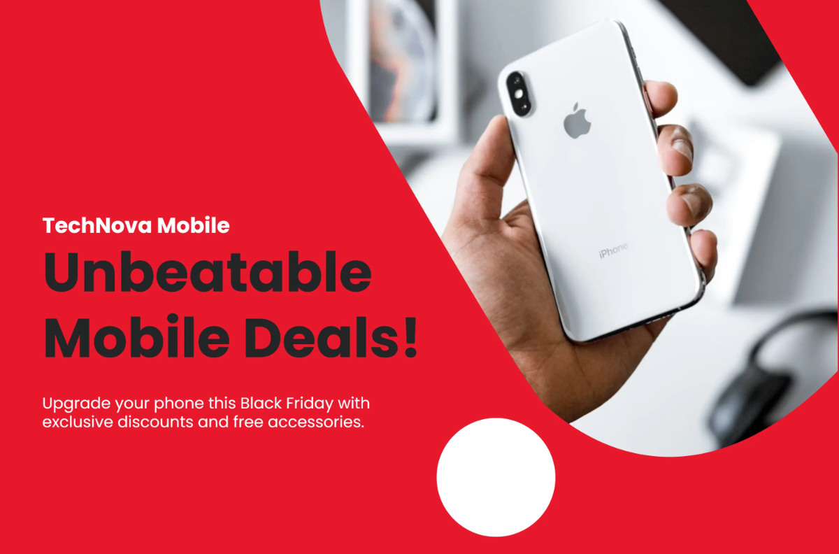 Free Mobile Black Friday Banner Template to Edit Online