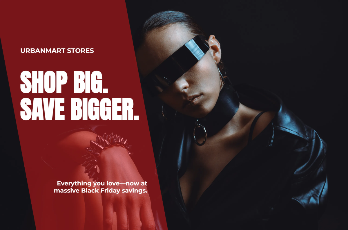Free Black Friday Shop Banner Template to Edit Online