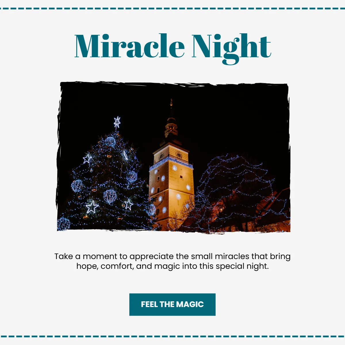 Free Miracle Night Facebook Post Template to Edit Online Free Miracle Night Facebook Post Template to Edit Online