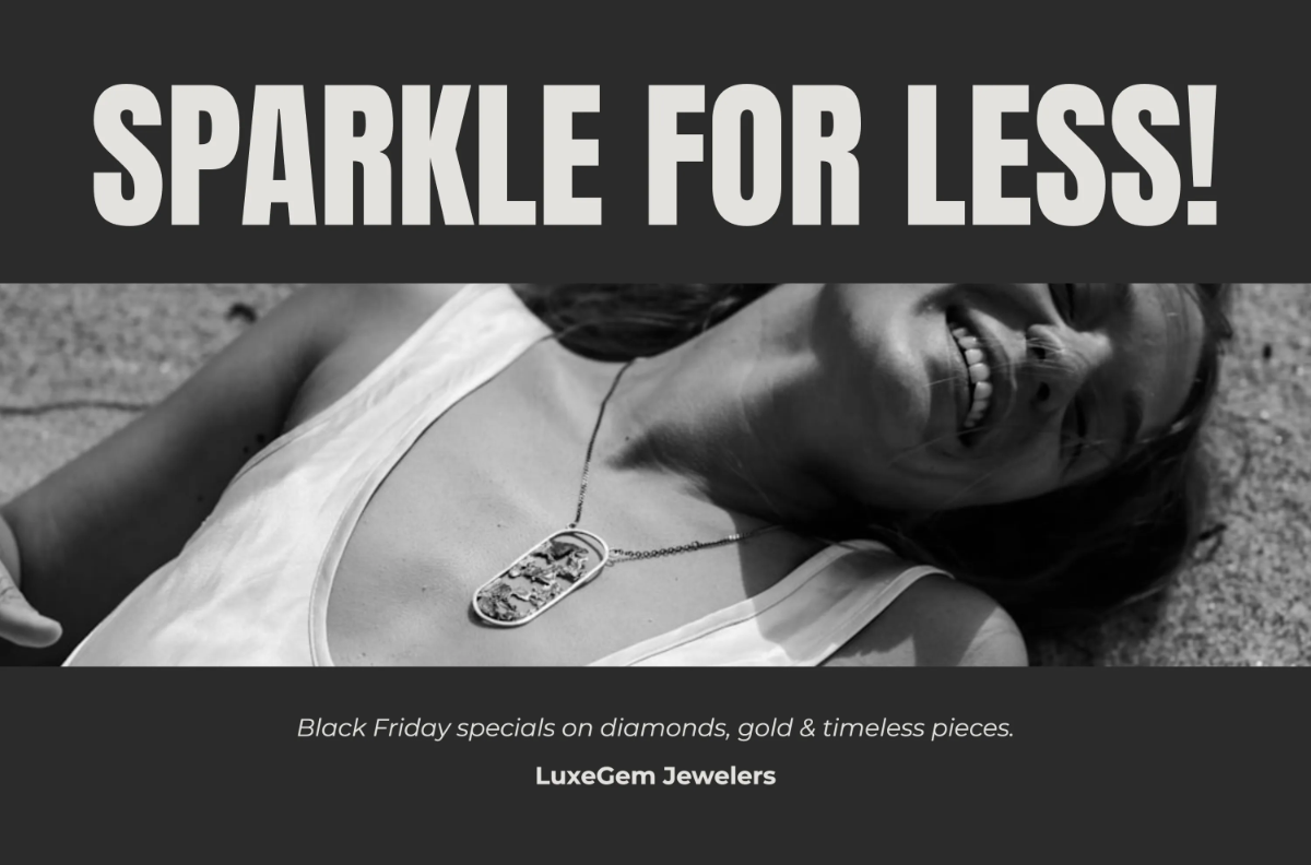 Free Jewelry Black Friday Banner Template to Edit Online