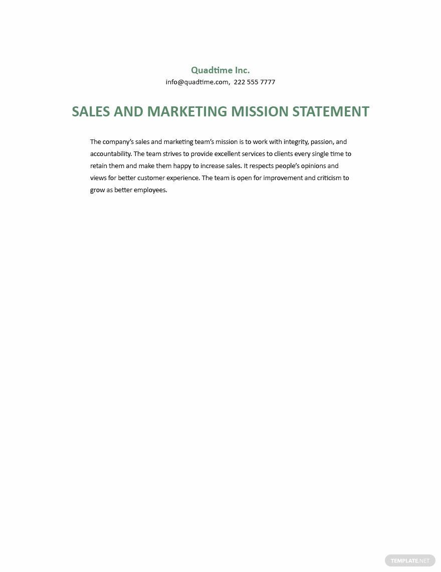 sales-and-marketing-mission-statement-template-google-docs-word