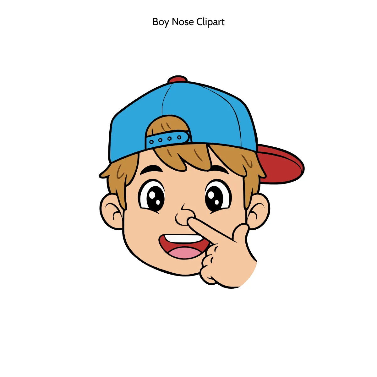 Free Boy Nose Vector Clipart (PNG, SVG) to Edit Online