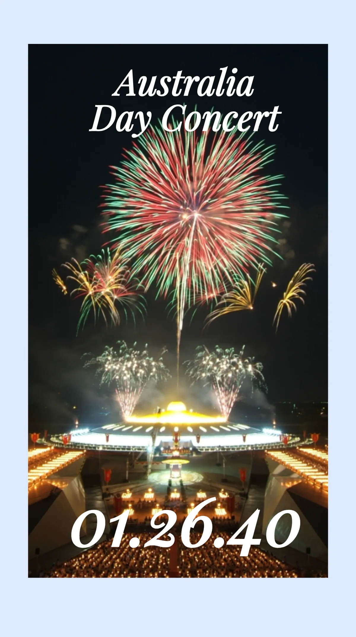 Free Australia Day Event Instagram Story Template to Edit Online