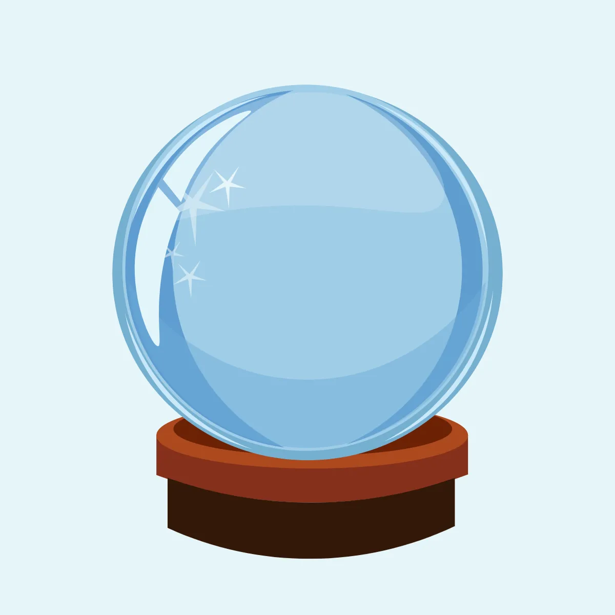 Free Magical Snow Globe Clipart Template to Edit Online