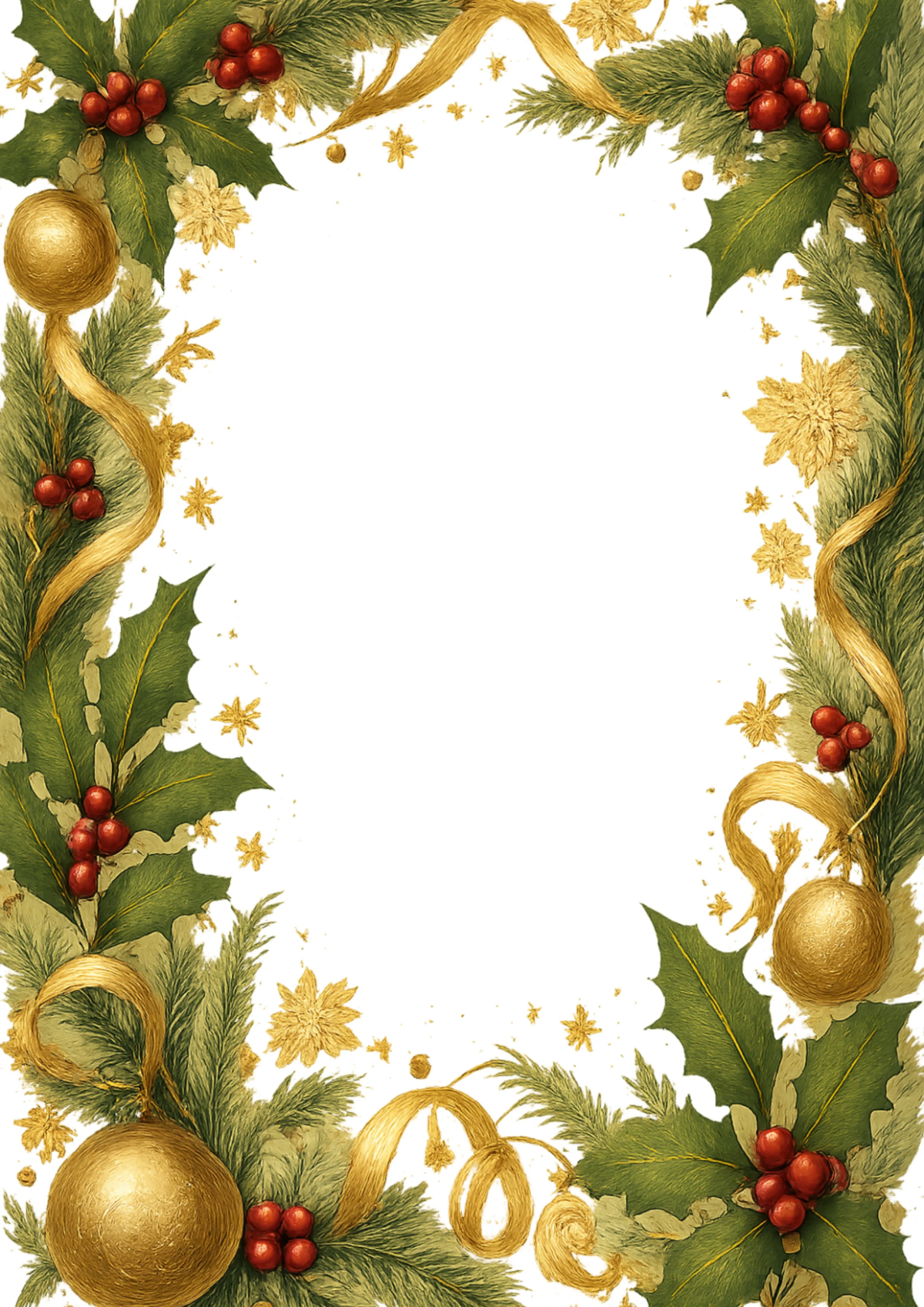 Free Decorative Christmas Border Template to Edit Online Free Decorative Christmas Border Template to Edit Online