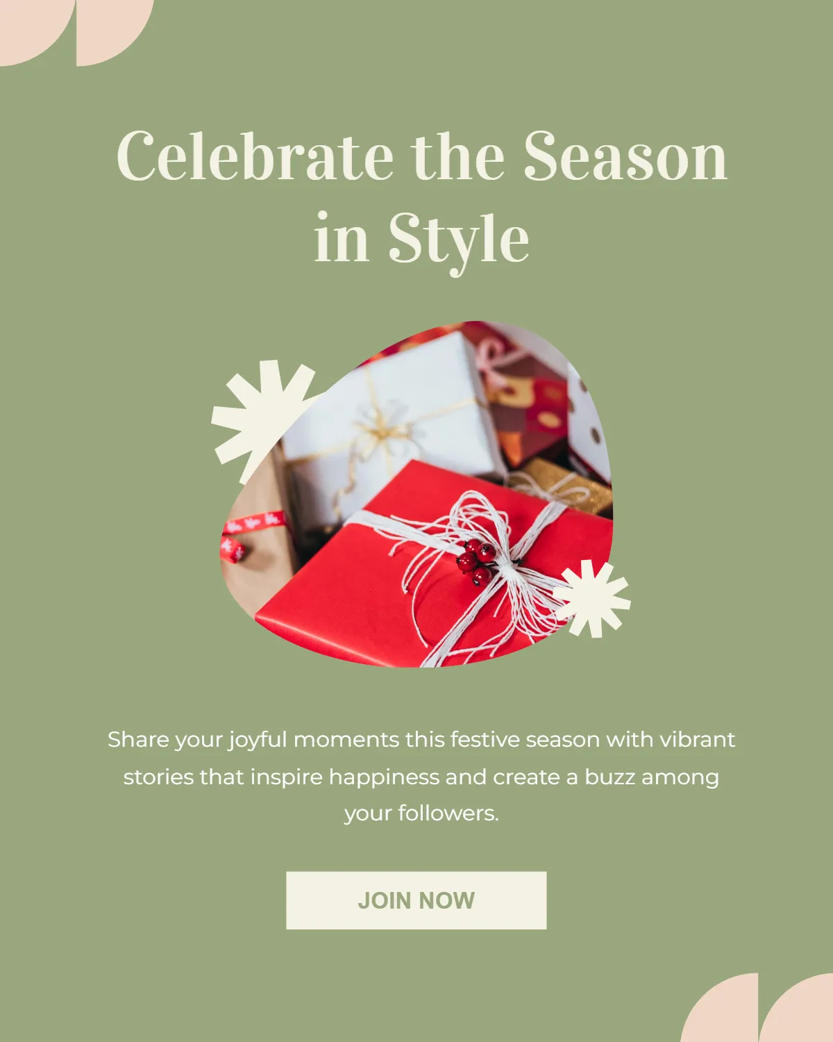 Free Festive Mood Instagram Post Template to Edit Online Free Festive Mood Instagram Post Template to Edit Online