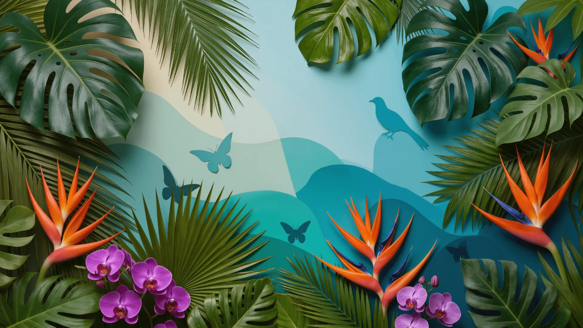 Free Greenery Background to Edit Online Free Greenery Background to Edit Online