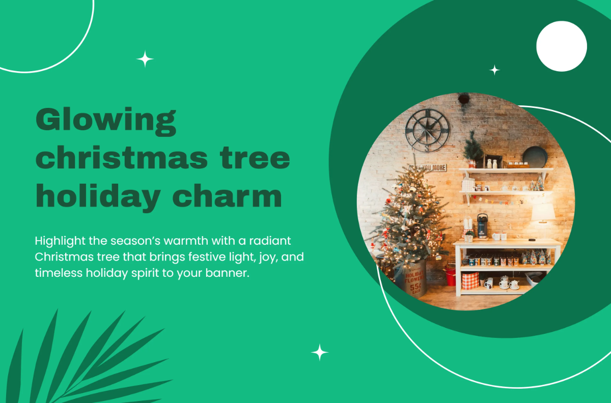 Free Christmas Tree Banner Template to Edit Online Free Christmas Tree Banner Template to Edit Online