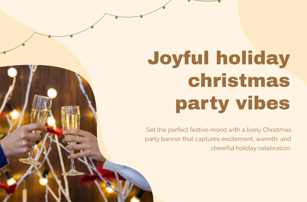 Free Christmas Party Banner Template to Edit Online Free Christmas Party Banner Template to Edit Online