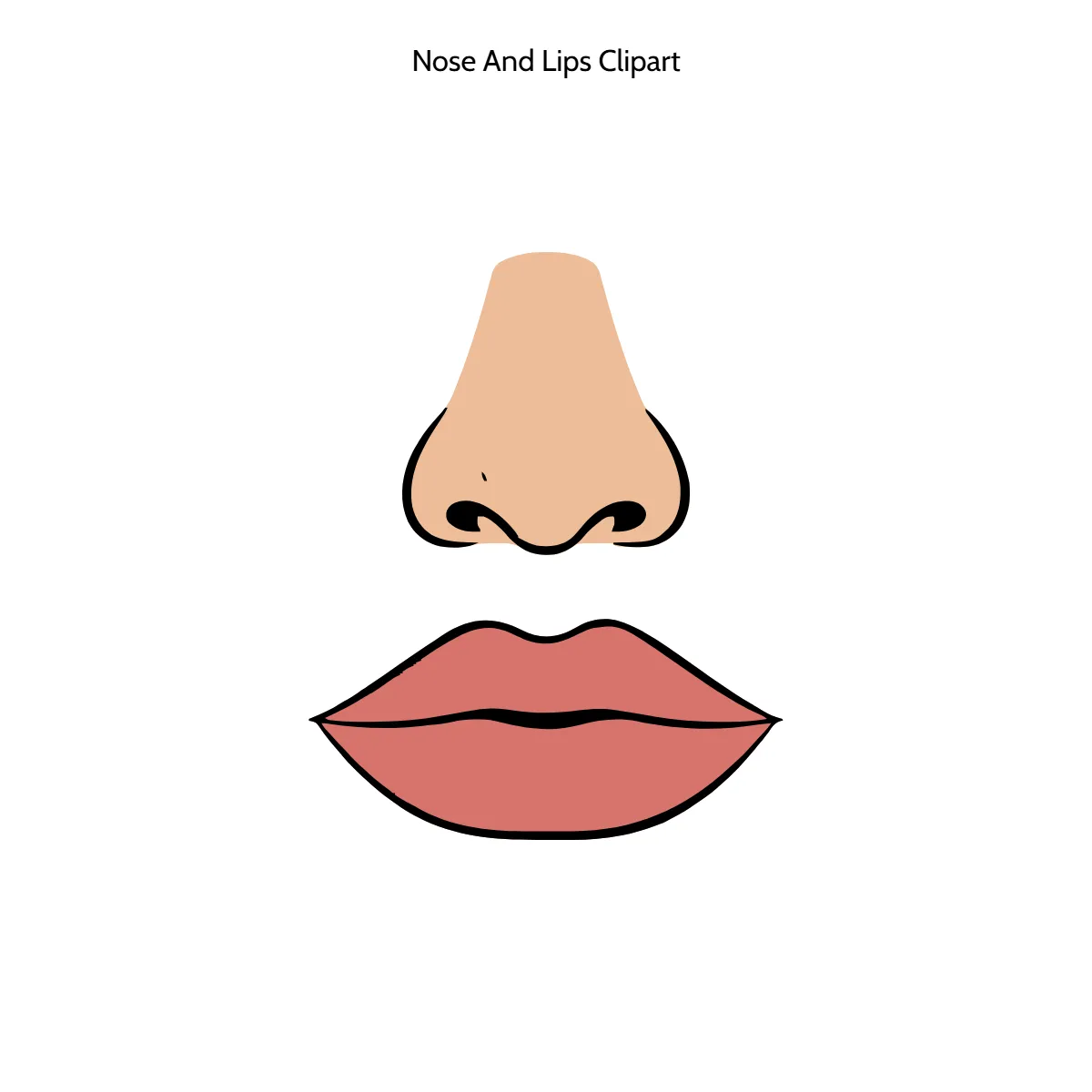 Free Nose And Lips Clipart Template to Edit Online Free Nose And Lips Clipart Template to Edit Online