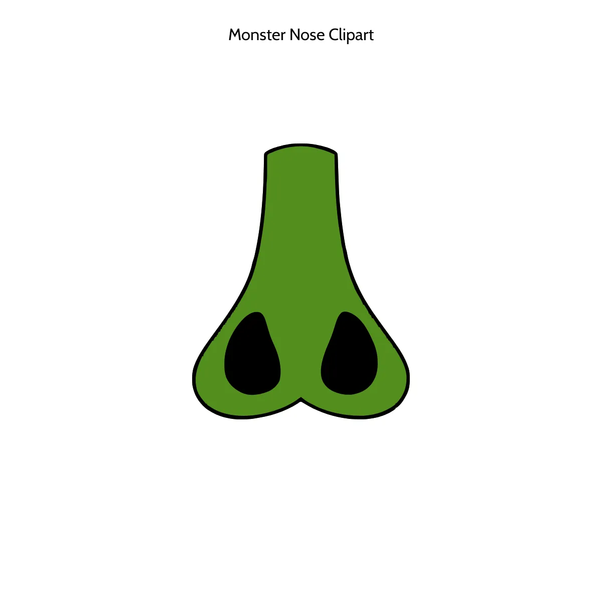 Free Monster Nose Clipart Template to Edit Online Free Monster Nose Clipart Template to Edit Online