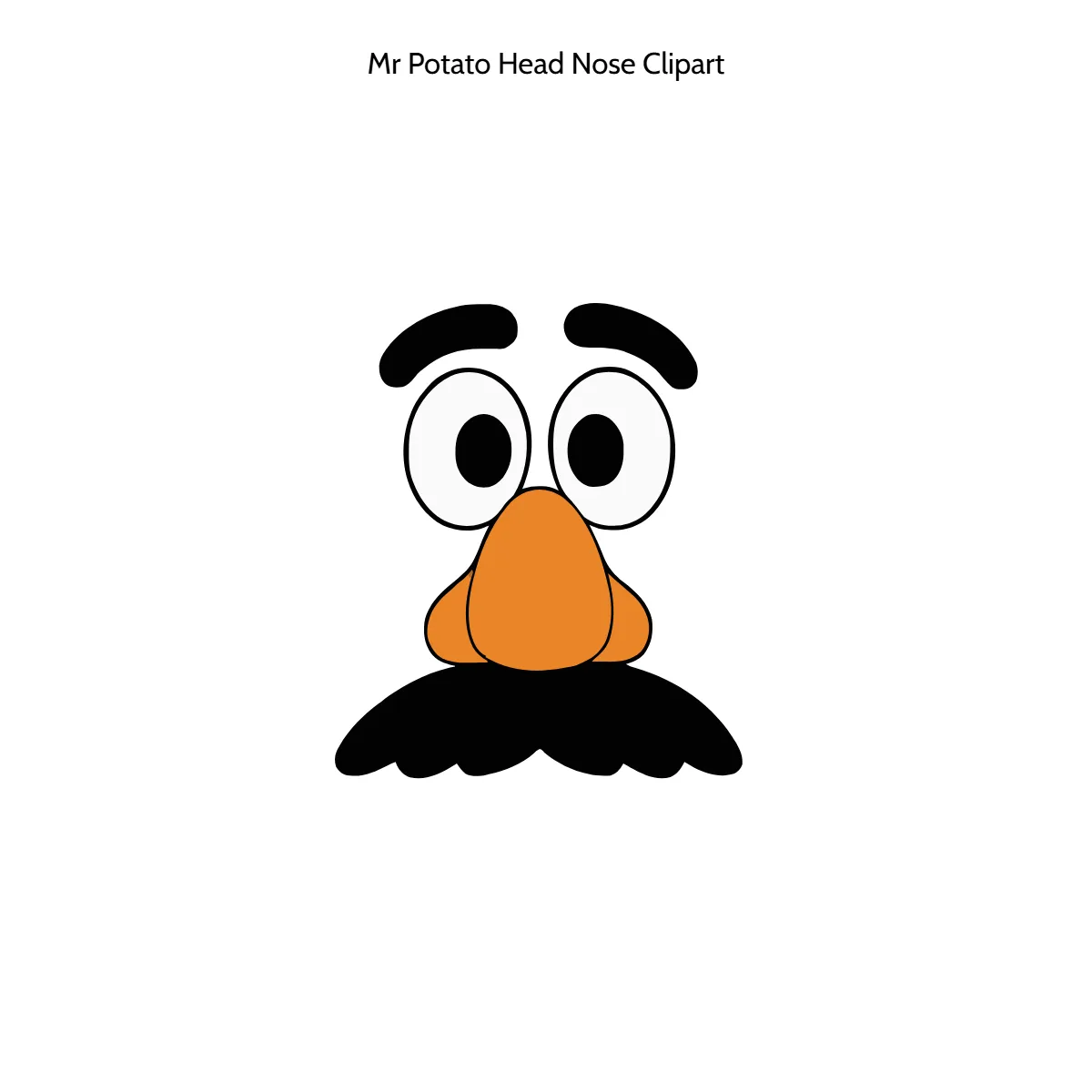 Free Mr Potato Head Nose Clipart Template to Edit Online Free Mr Potato Head Nose Clipart Template to Edit Online
