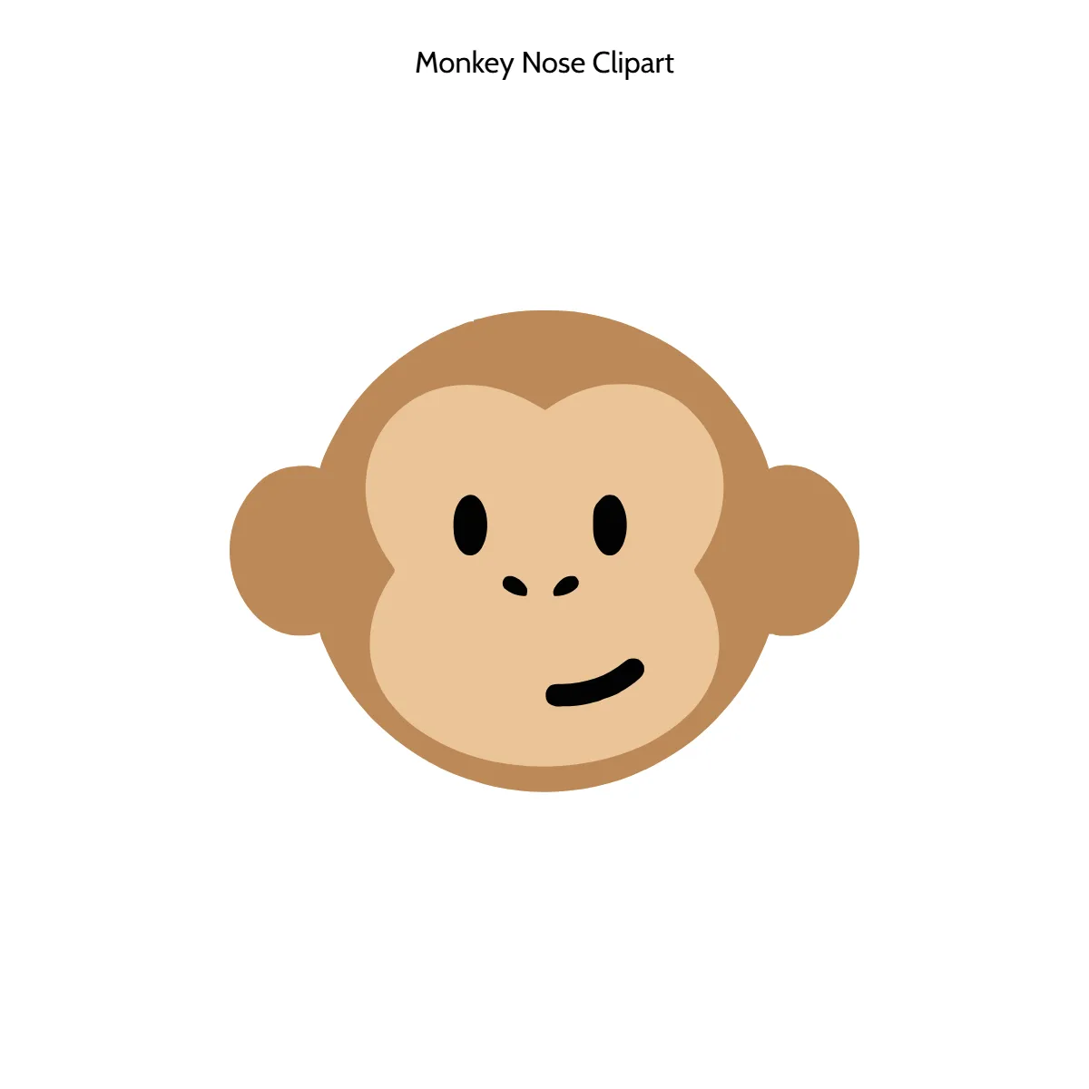 Free Monkey Nose Clipart Template to Edit Online Free Monkey Nose Clipart Template to Edit Online