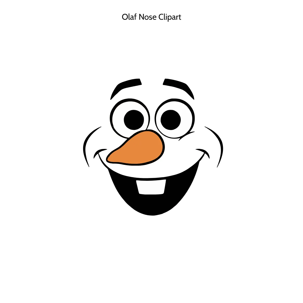 Free Olaf Nose Clipart Template to Edit Online Free Olaf Nose Clipart Template to Edit Online