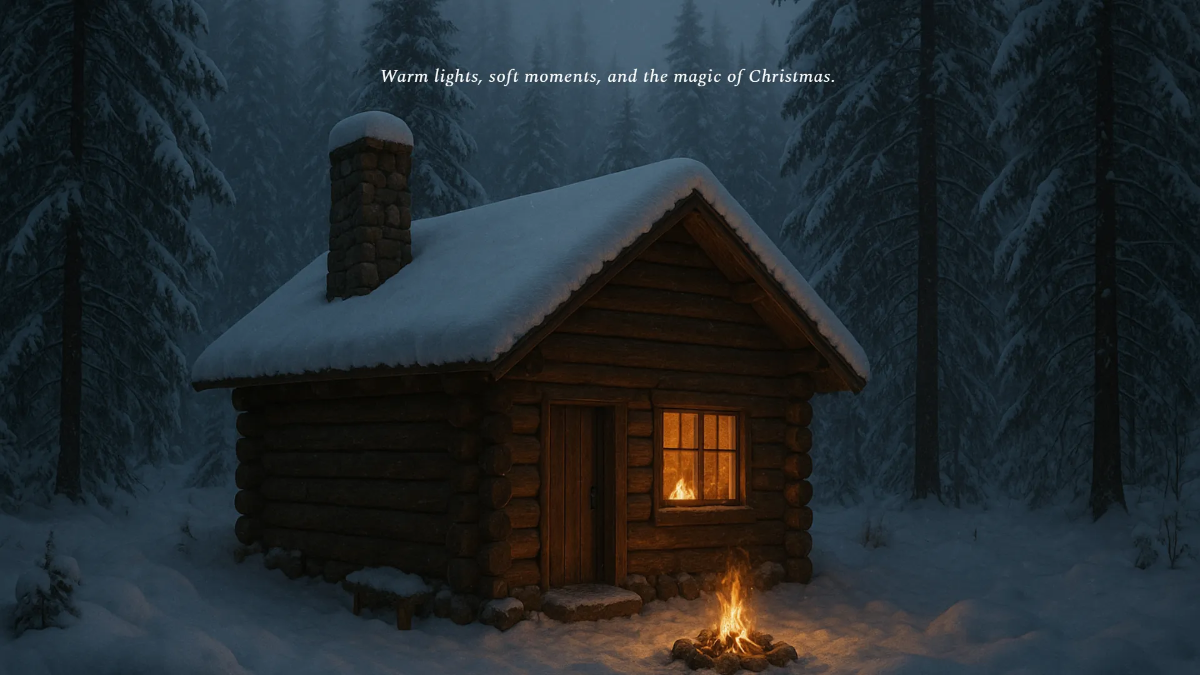 Free Cozy Christmas Aesthetic Background to Edit Online