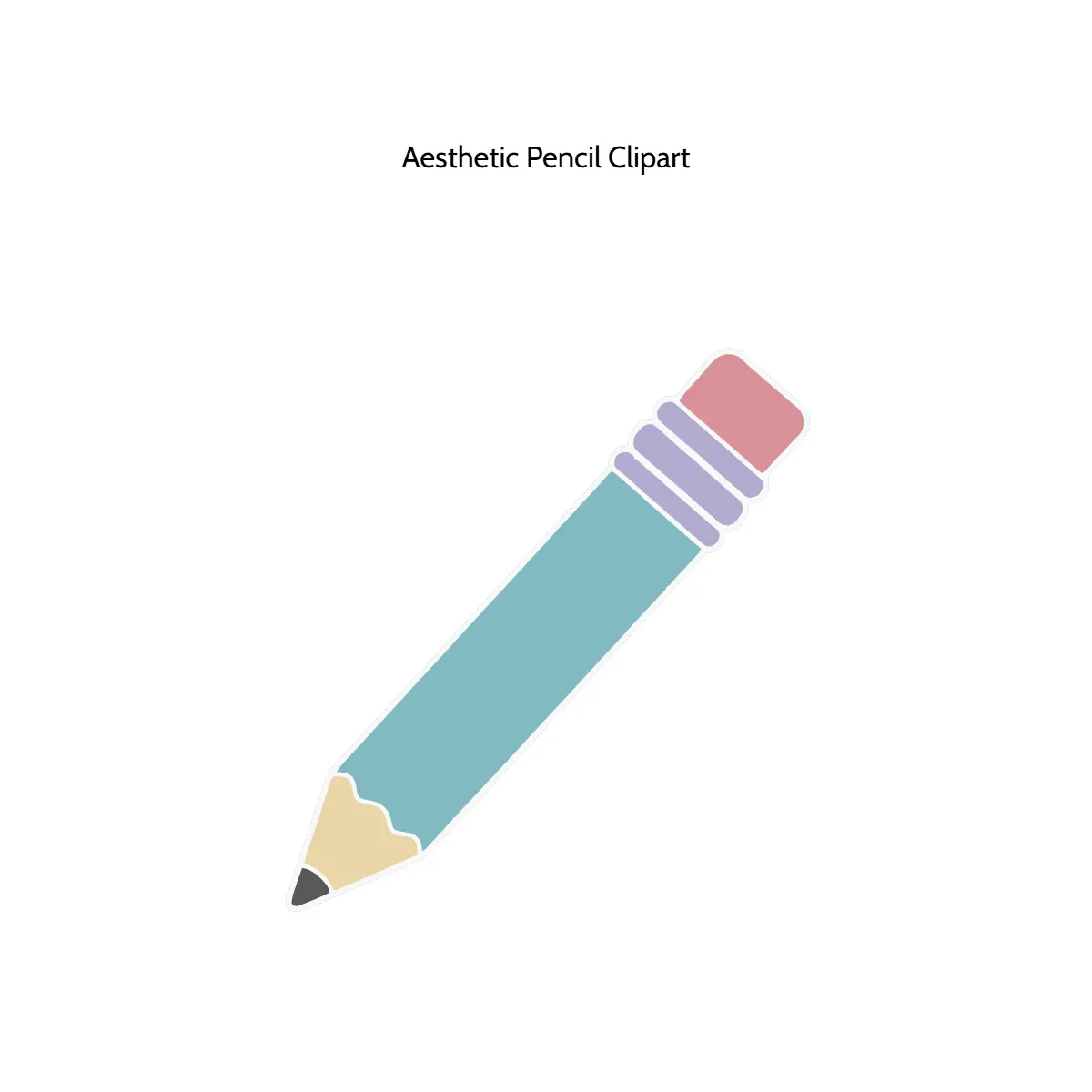 Free Aesthetic Pencil Vector Clipart (PNG, SVG) to Edit Online