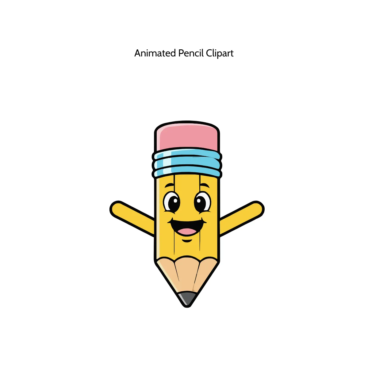 Free Animated Pencil Vector Clipart (PNG, SVG) to Edit Online