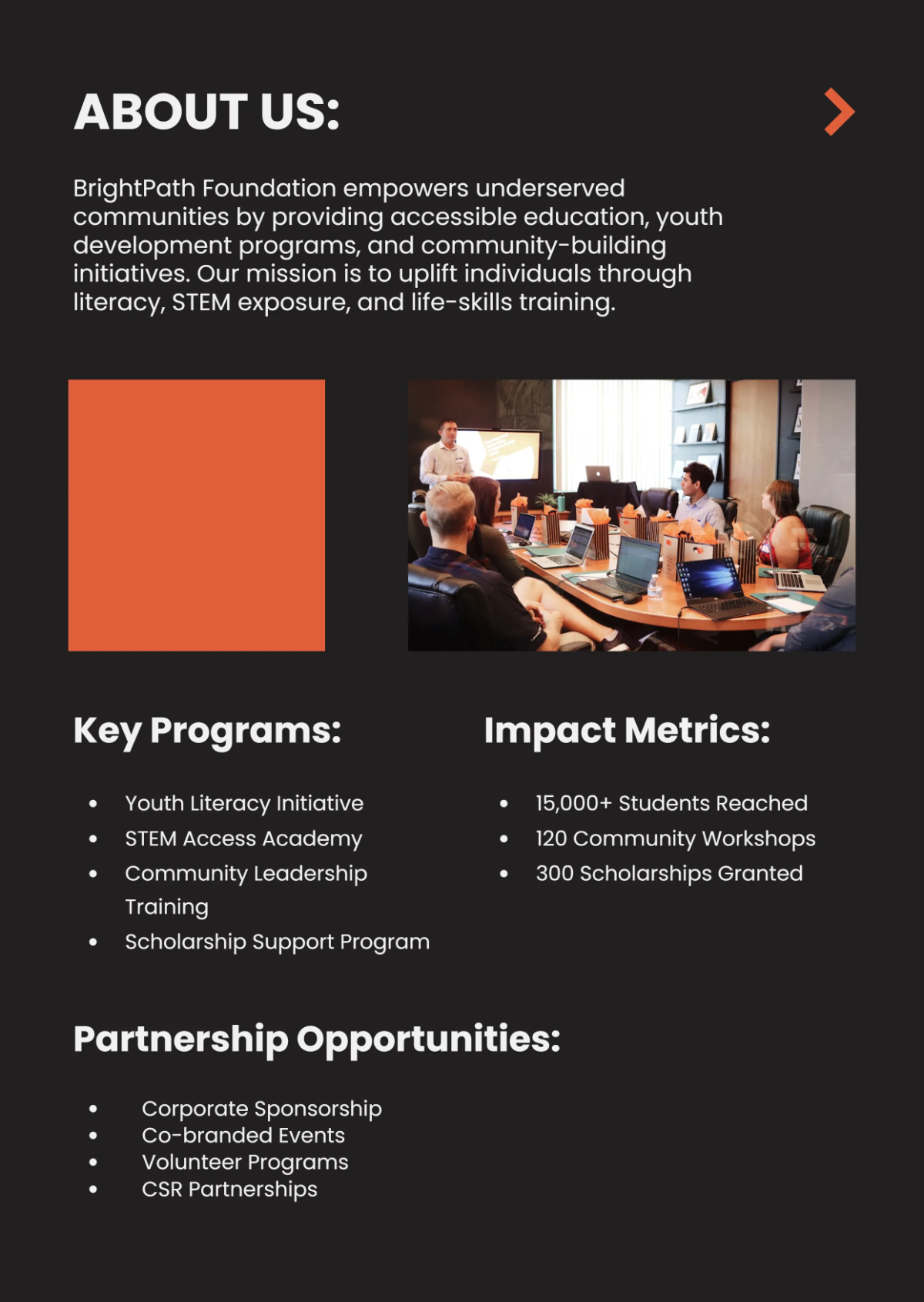 Free Organization Media Kit Template to Edit Online